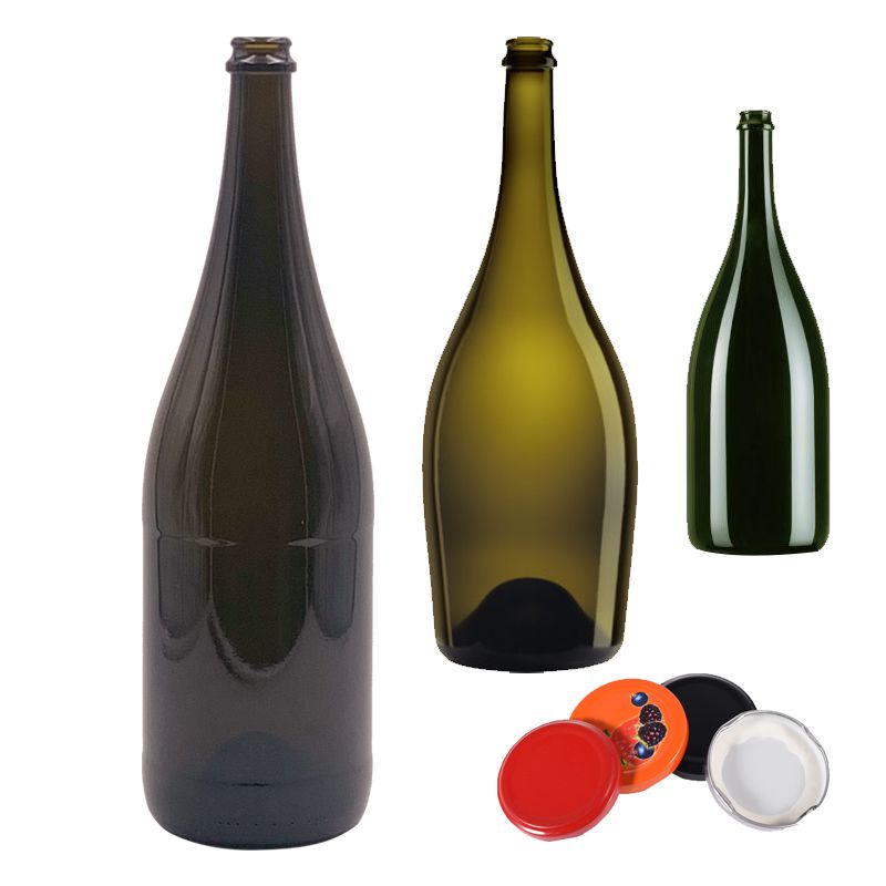 bottiglia di champagne grande