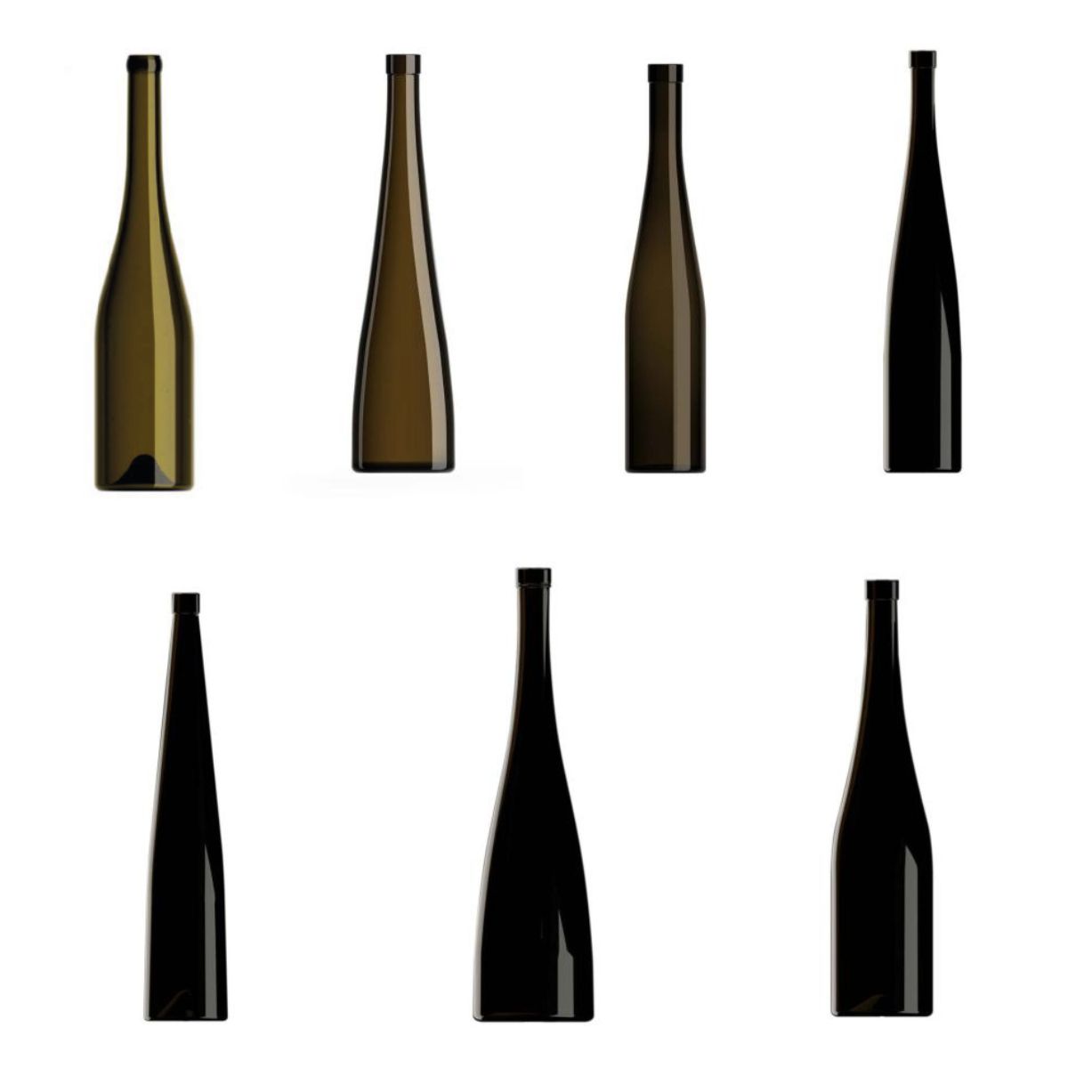 bottiglia di vino del Reno