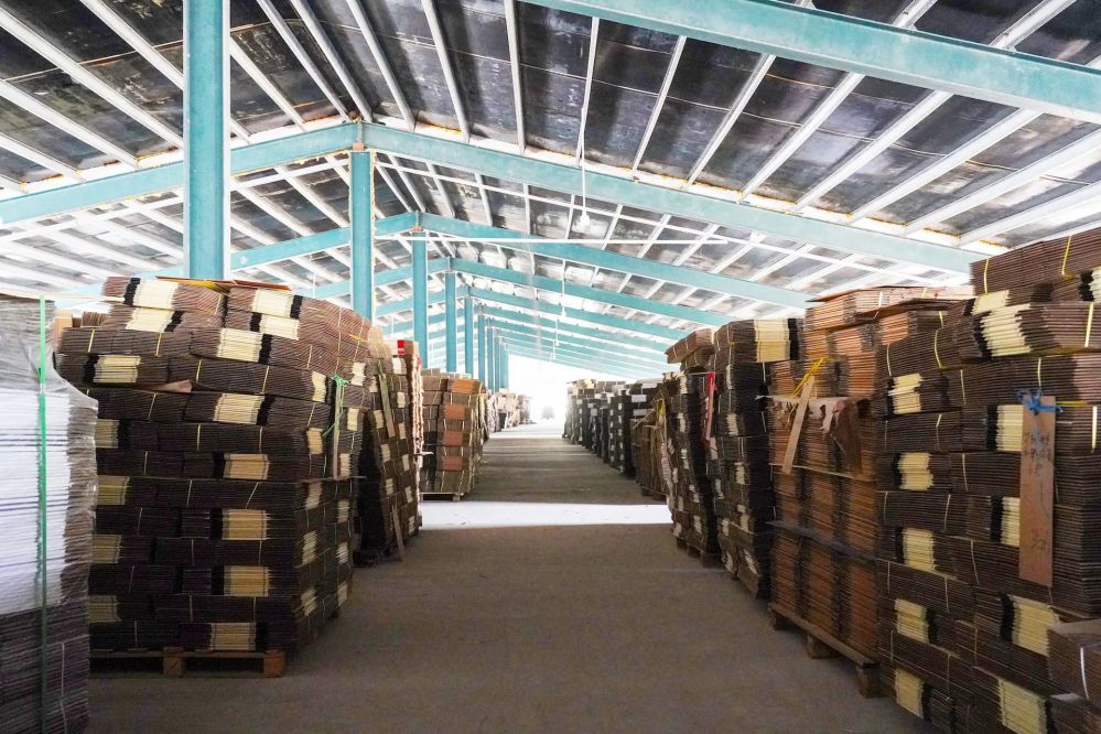 Magazzino di imballaggi in cartone personalizzati