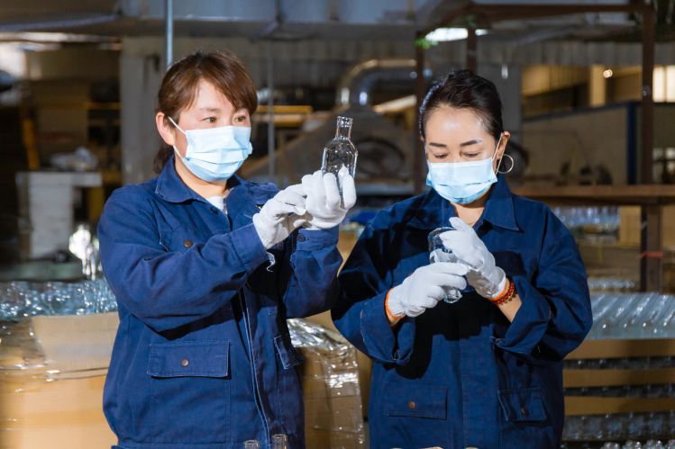 bottiglie di vetro sfuse QC