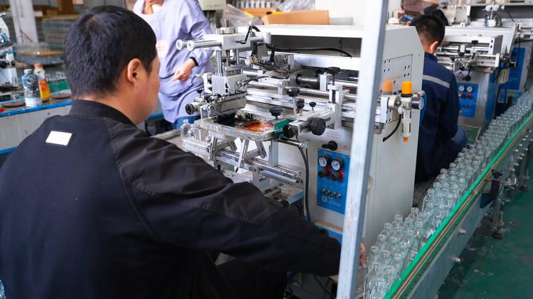 Macchina per stampa serigrafica