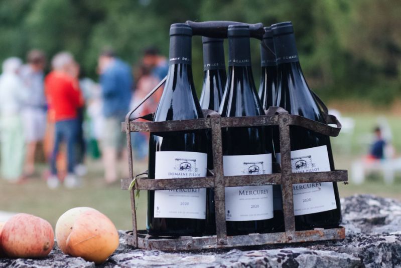 Bottiglia di Borgogna